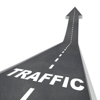 Traffic Rising Up Arrow Road Web Transportation